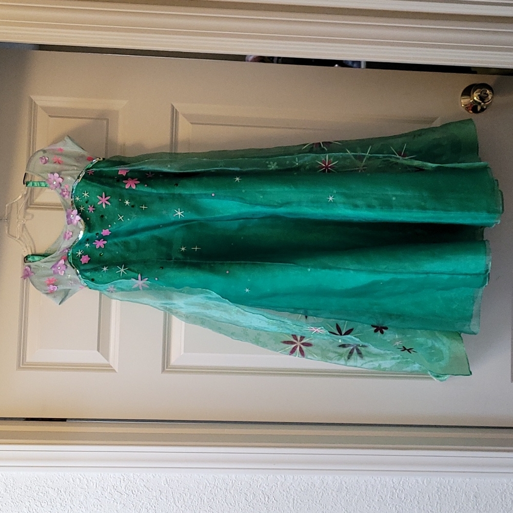 NWOT Disney Frozen Princess Elsa Costume, Size 7/8 Dress
